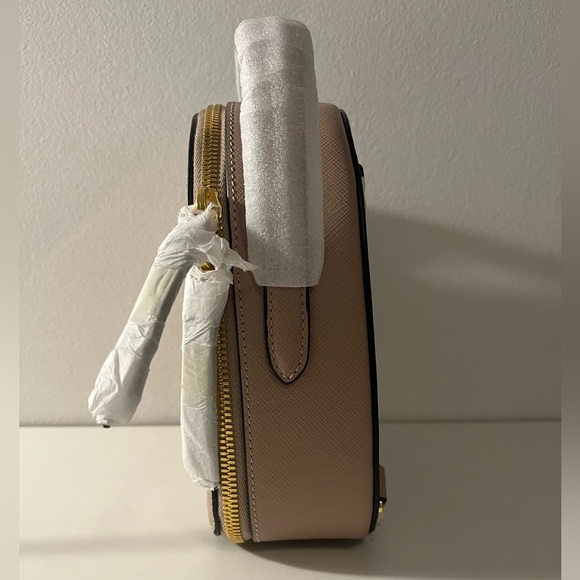 Prada Saffiano Lux Mini Odette Backpack Bookbag Purse - Picture 9 of 11